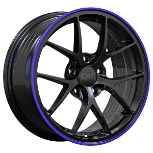 DAI Alloys – Sky – Black – 18″x8″ 40mm – Summer Wheels – DW1321802